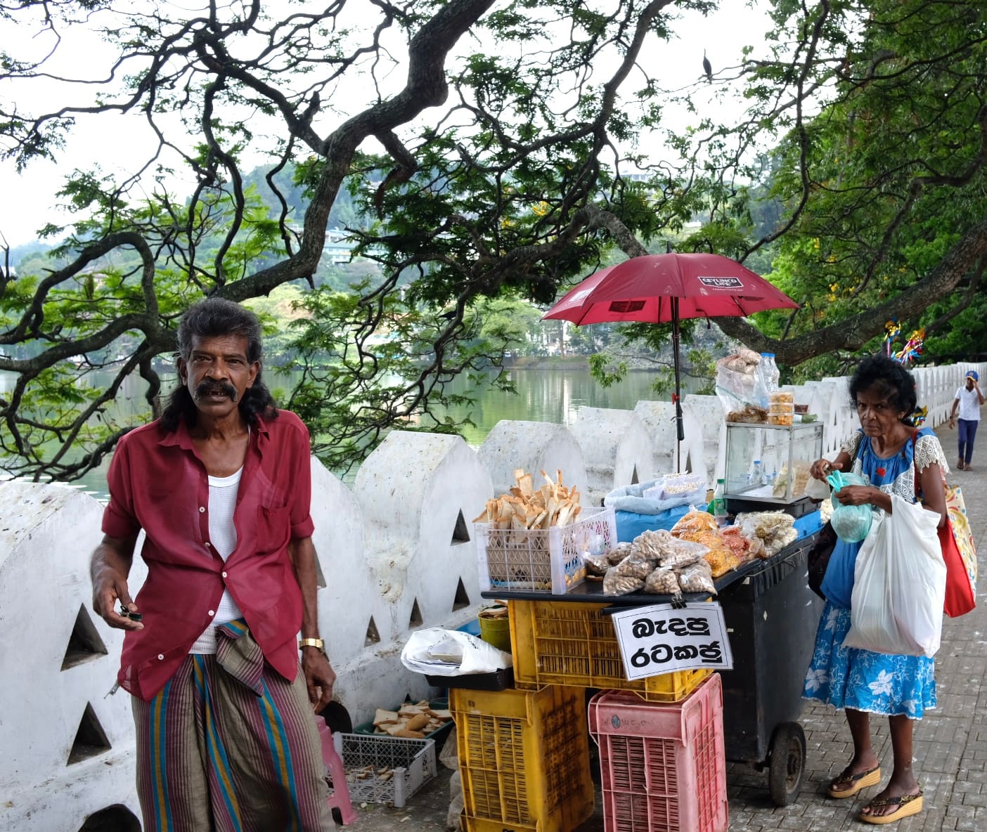Accueil vendeur de rue a kanky sri lanka