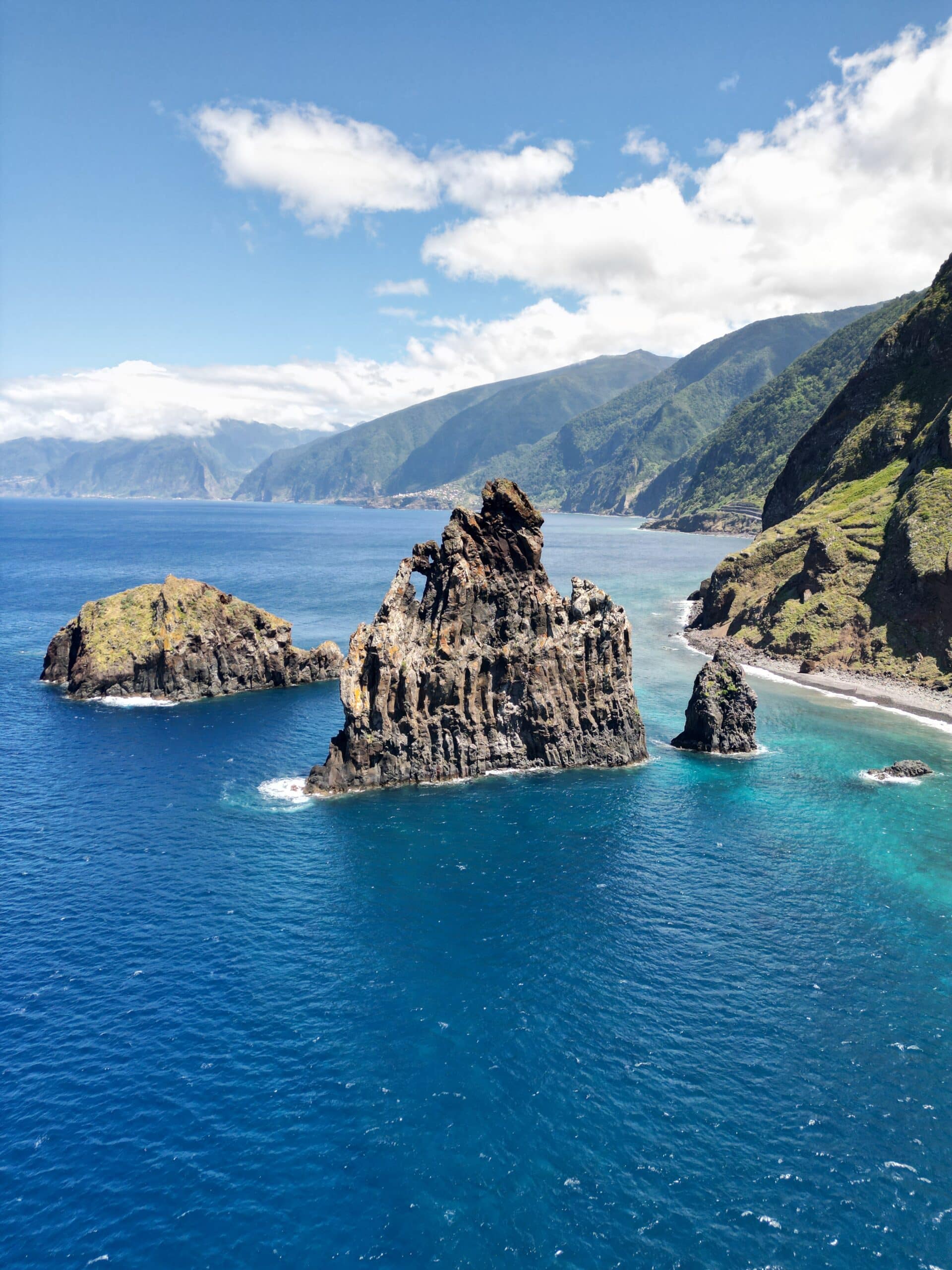 Ilhéus de Ribeira da Janela Madère Portugal