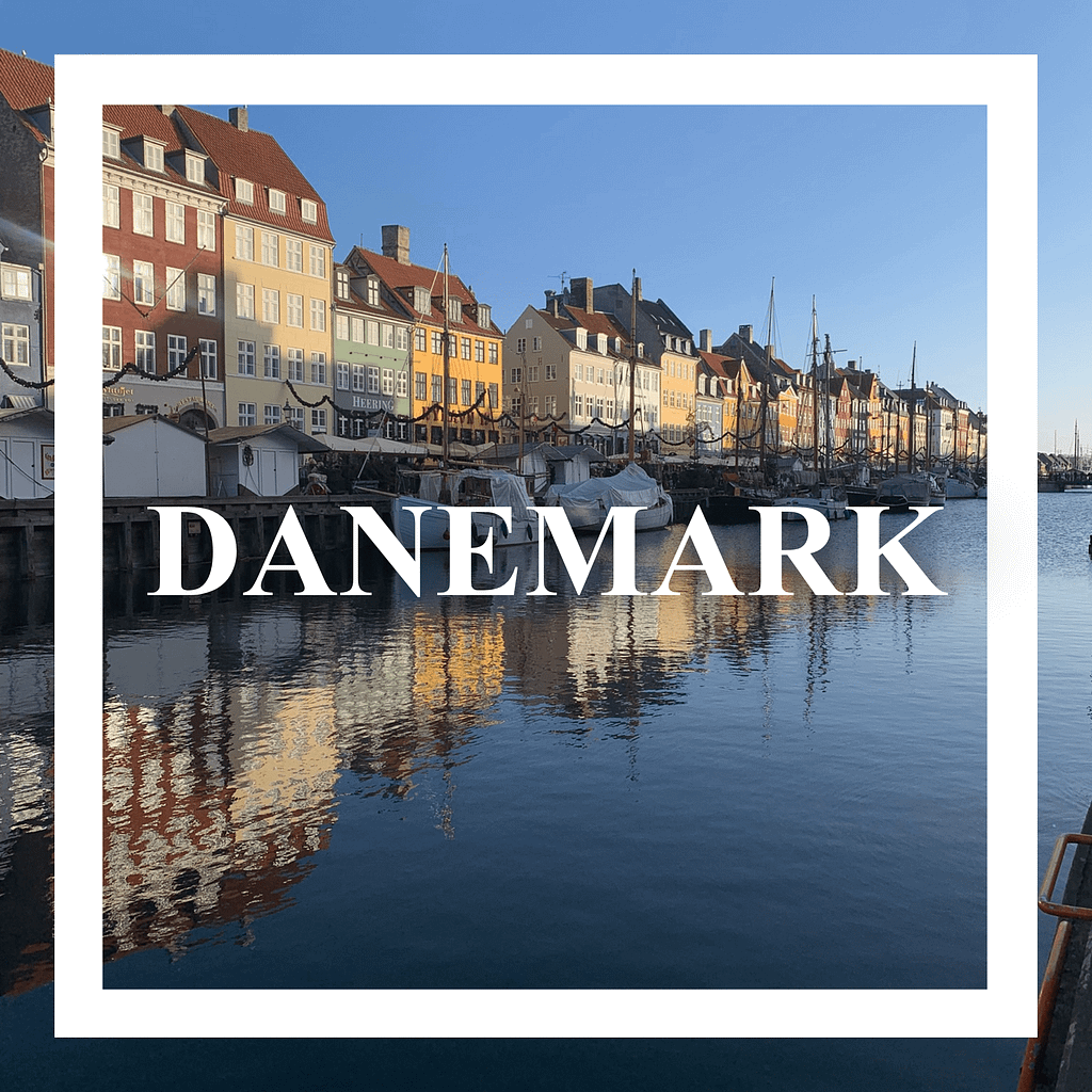 Danemark Copenhague canaux et maison colorées