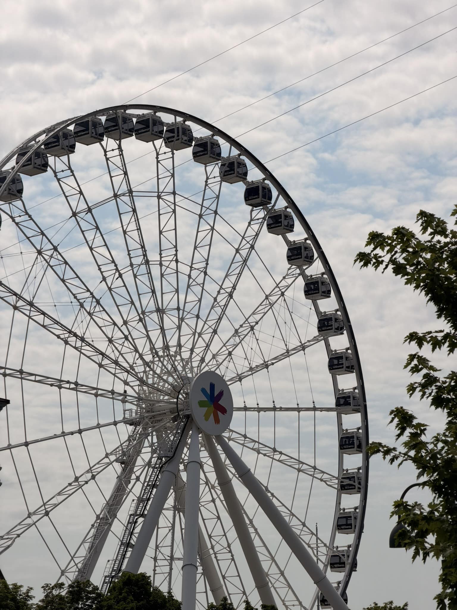 Road trip au Québec : itinéraire de 2 semaines de Montréal à la Gaspésie Grande roue du Vieux-Port de Montréal au Québec