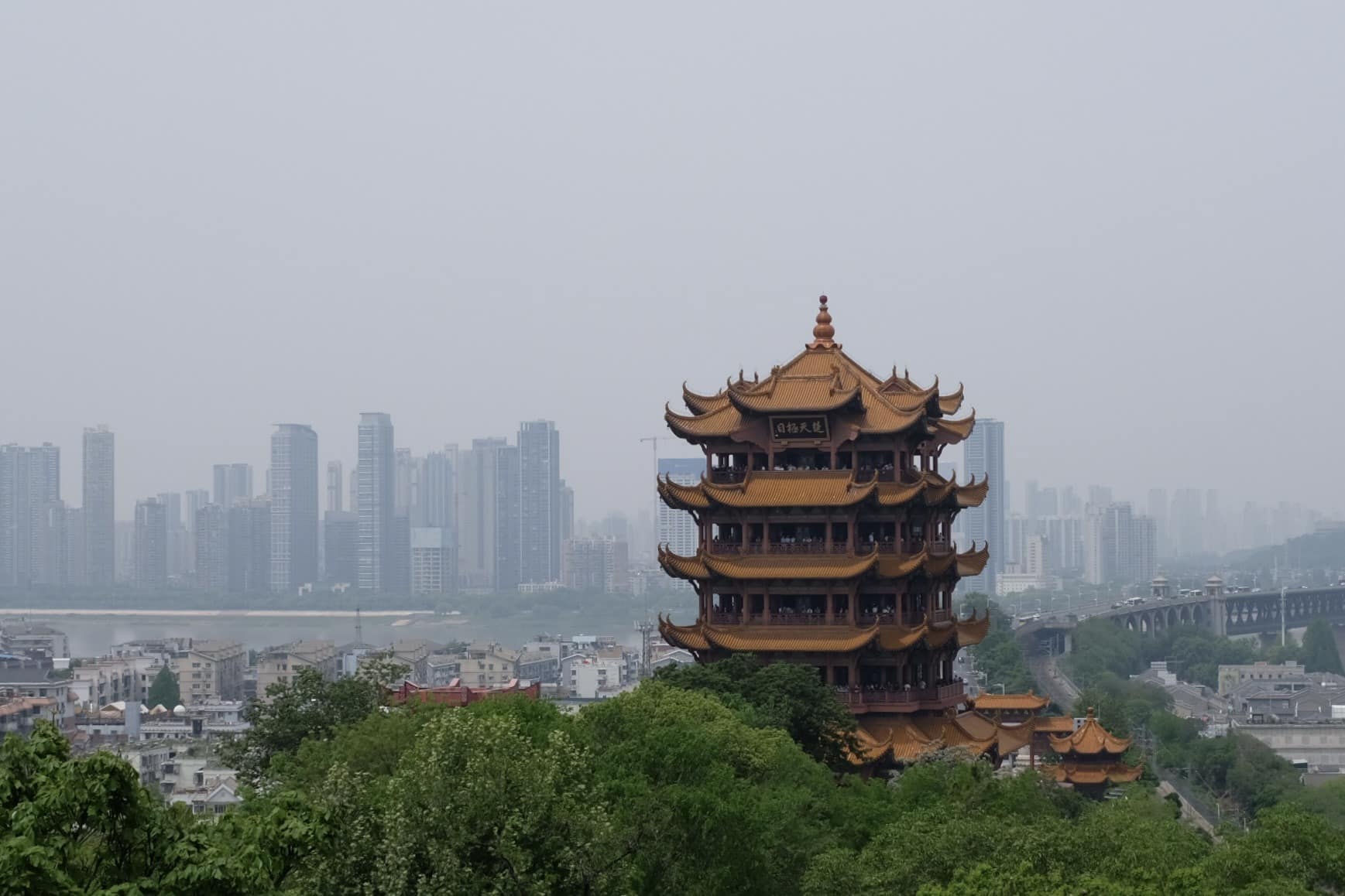 Que faire à Wuhan en 3 jours ? Itinéraire et conseils yellow crane tower wuhan chine