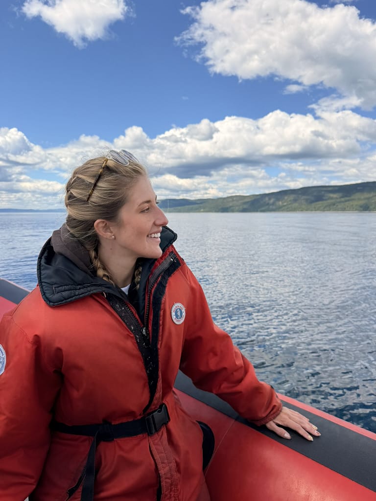 Où et quand voir des baleines à Tadoussac au Québec croisière observation de baleines à Tadoussac sur un zodiaque