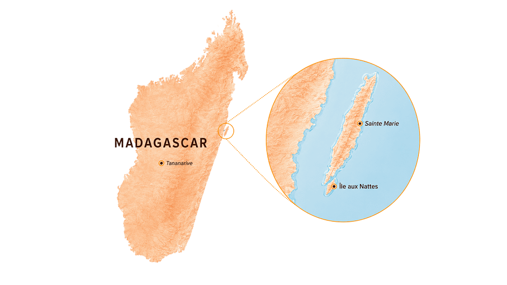 Île aux Nattes à Madagascar : que faire et comment y accéder depuis Sainte Marie ? ou se situe l'île aux Nattes Madagascar carte
