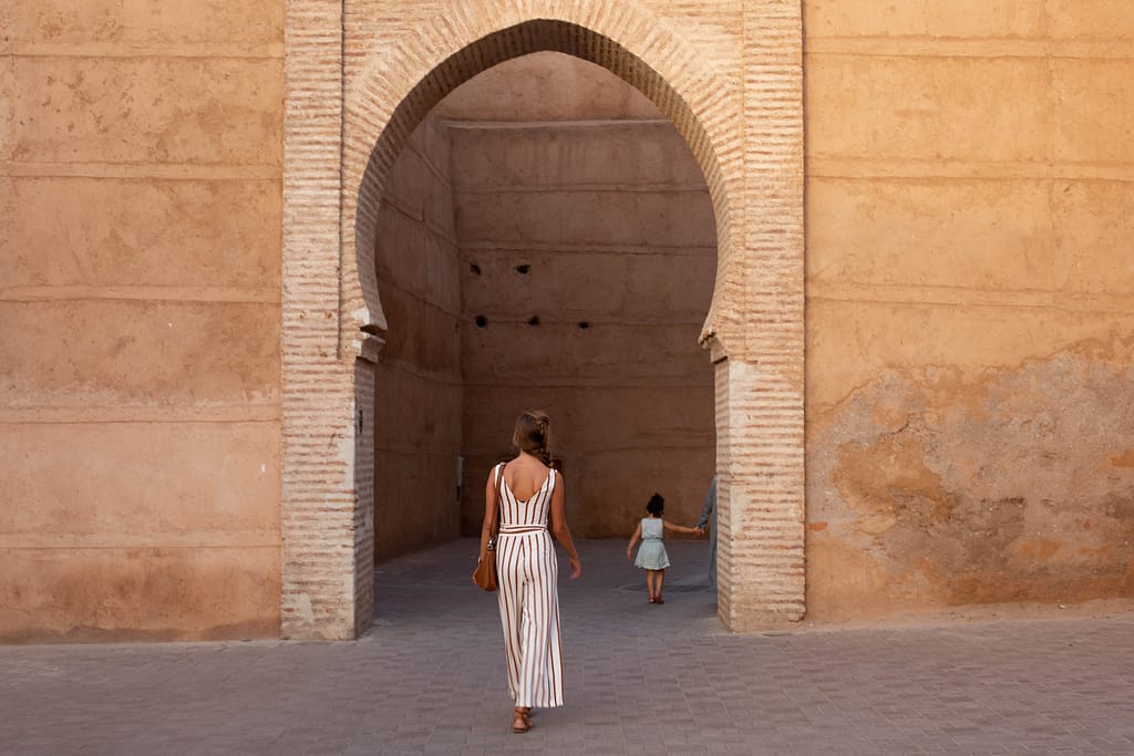 voyageuse au maroc à Marrakech