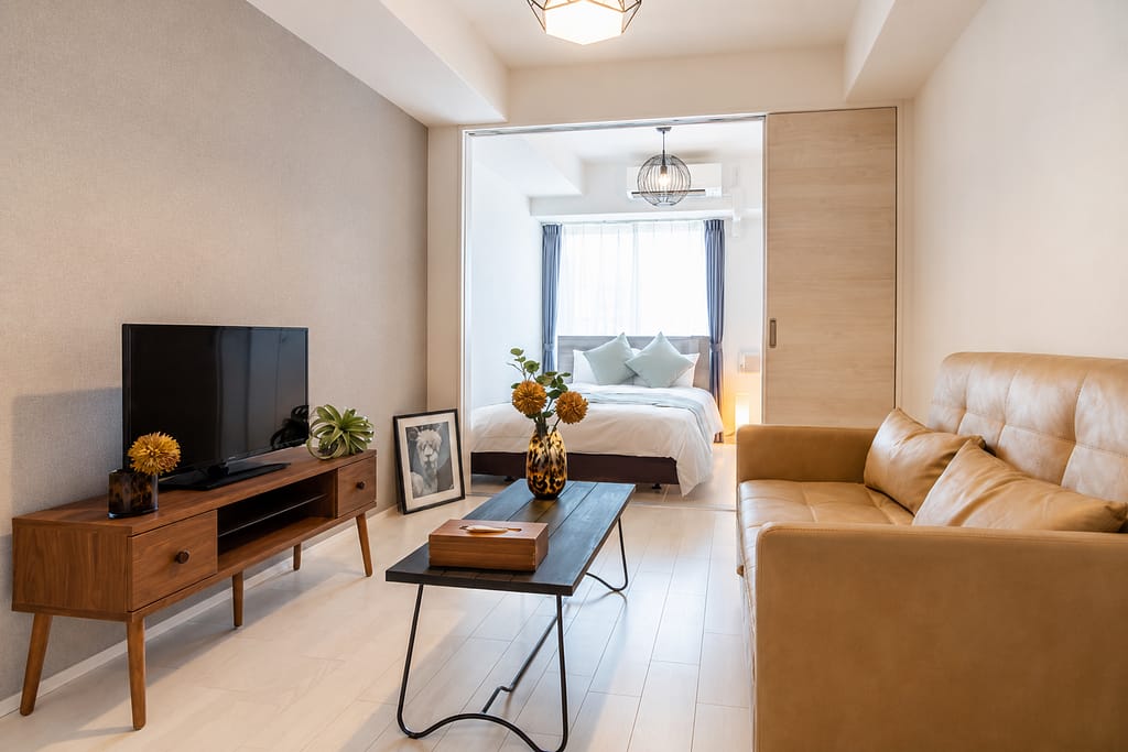 Visiter le Japon en 2 semaines : itinéraire de 15 jours entre Tokyo, Kyoto et Osaka Où dormir à Osaka avec un petit budget ?
Nous avons repéré FDS ZEAL, un appartement situé dans le quartier calme de Sakuragawa, à seulement une station de Namba