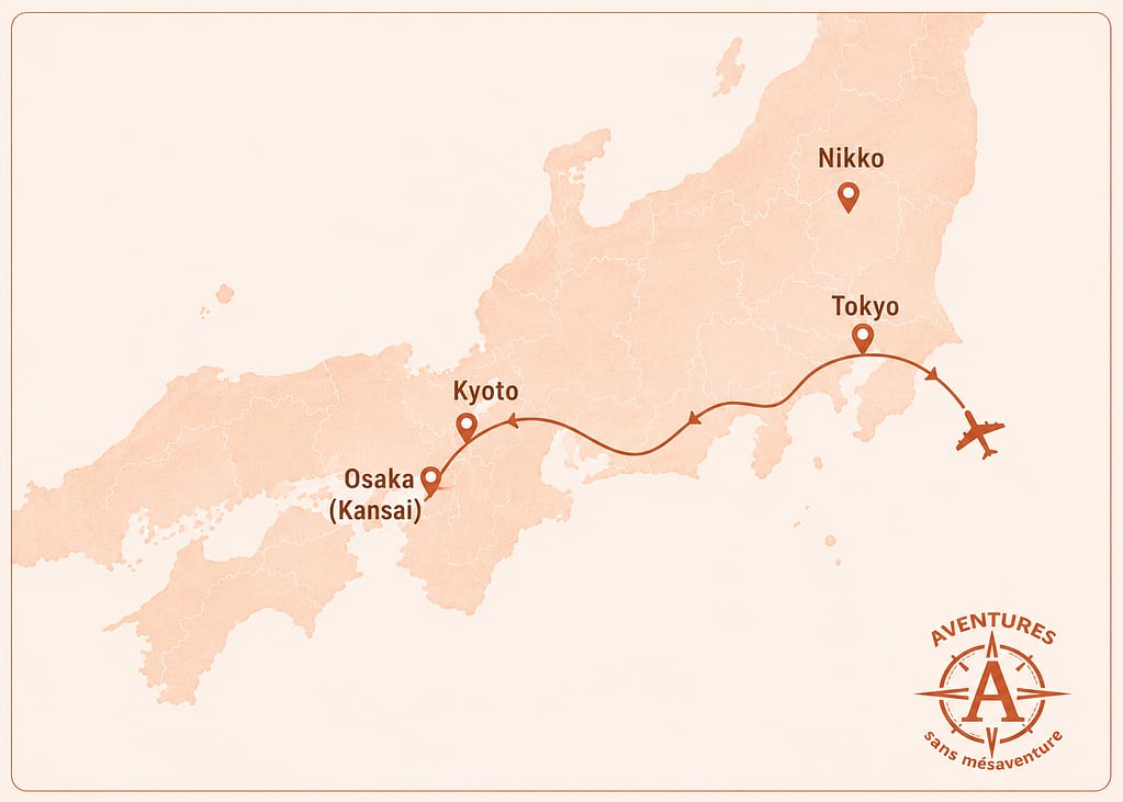 Visiter le Japon en 2 semaines : itinéraire de 15 jours entre Tokyo, Kyoto et Osaka itinéraire 2 semaines au japon tokyo kyoto osaka
