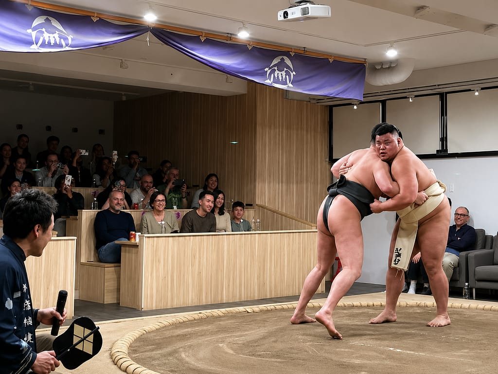 Visiter le Japon en 2 semaines : itinéraire de 15 jours entre Tokyo, Kyoto et Osaka Spectacle Sumo à Kyoto au japon