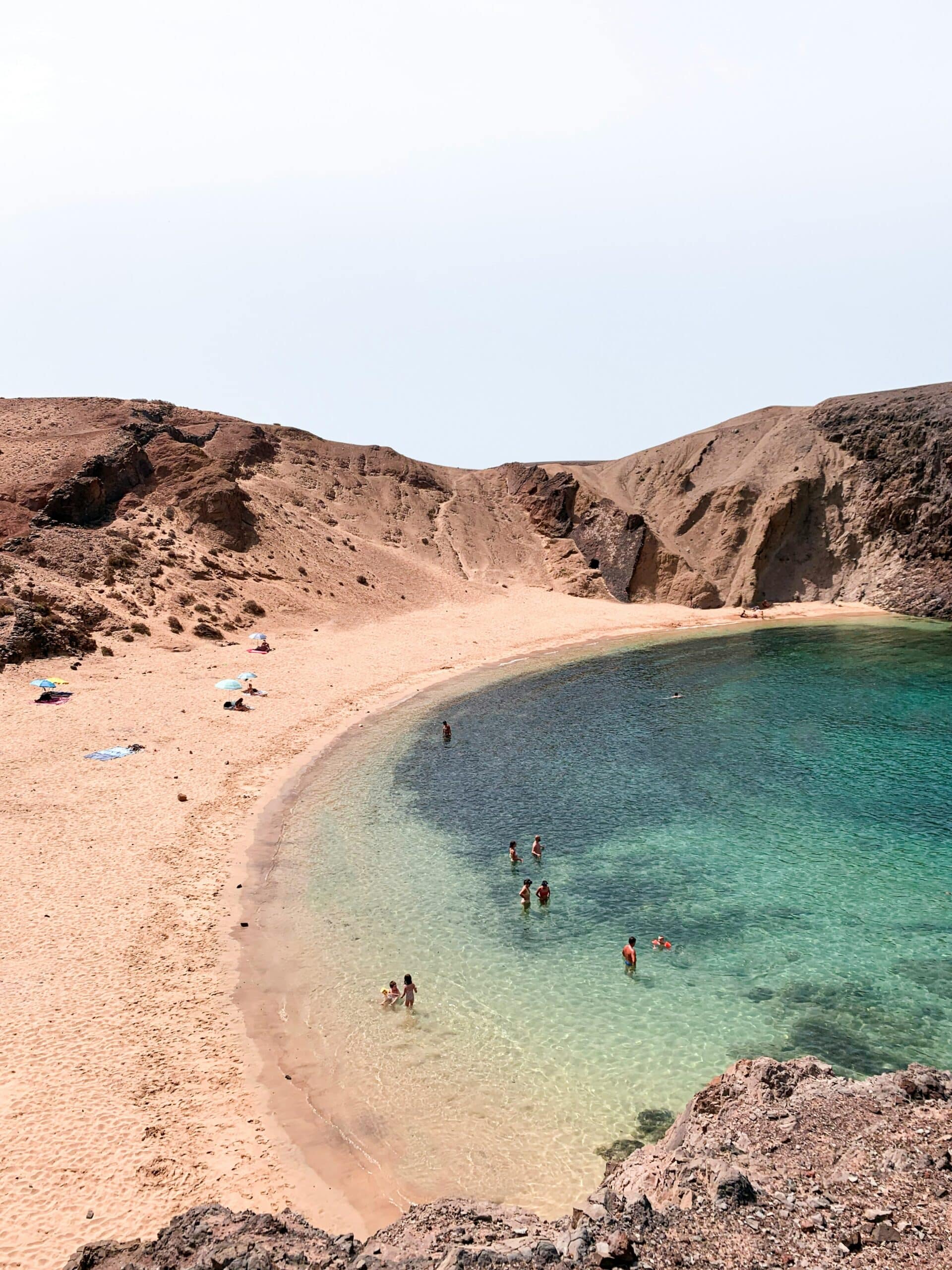 Visiter Lanzarote en une semaine : itinéraire complet pour 7 jours aux Canaries Page de papagayo Lanzarotte