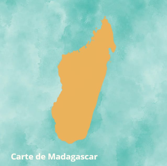 Madagascar carte de Madagascar