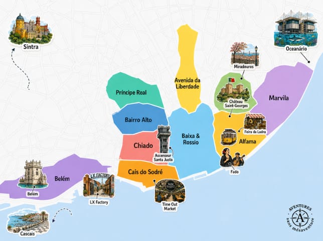 Que faire à Lisbonne en 4 jours ? Itinéraire complet pour une première visite itinéraire de 4 jours à Lisbonne et les incontournables à ne pas manquer
