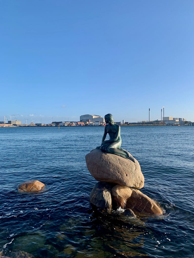 La Petite Sirène à Copenhague au Danemark
