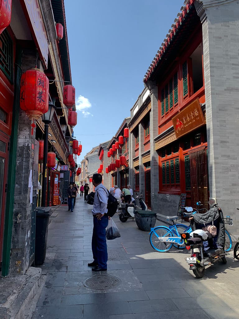 Chine Hutongs Chine Pekin