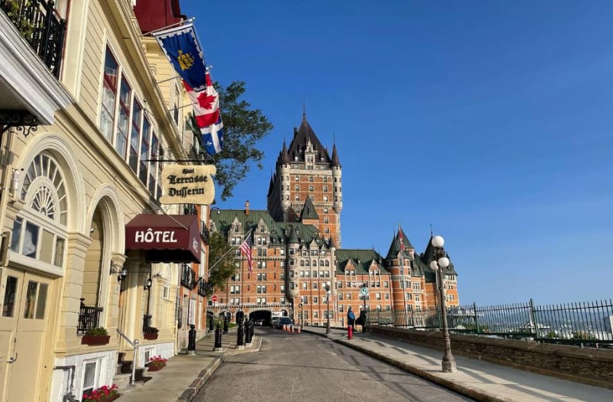 Où dormir à Québec ? Les meilleurs quartiers et hôtels en 2026 Hôtel terrasse Dufferin à Québec